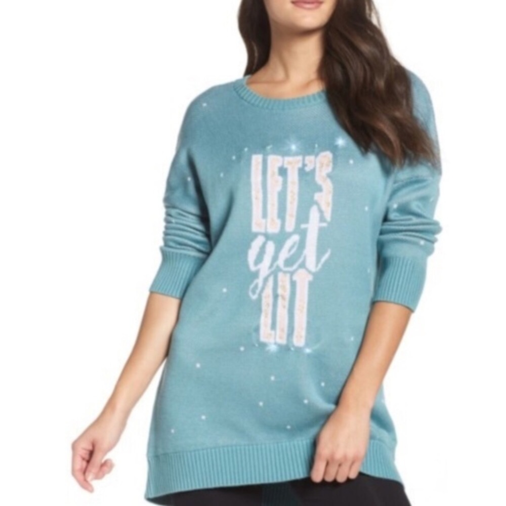 NWT Honeydew Intimates Small Light Up Sweater